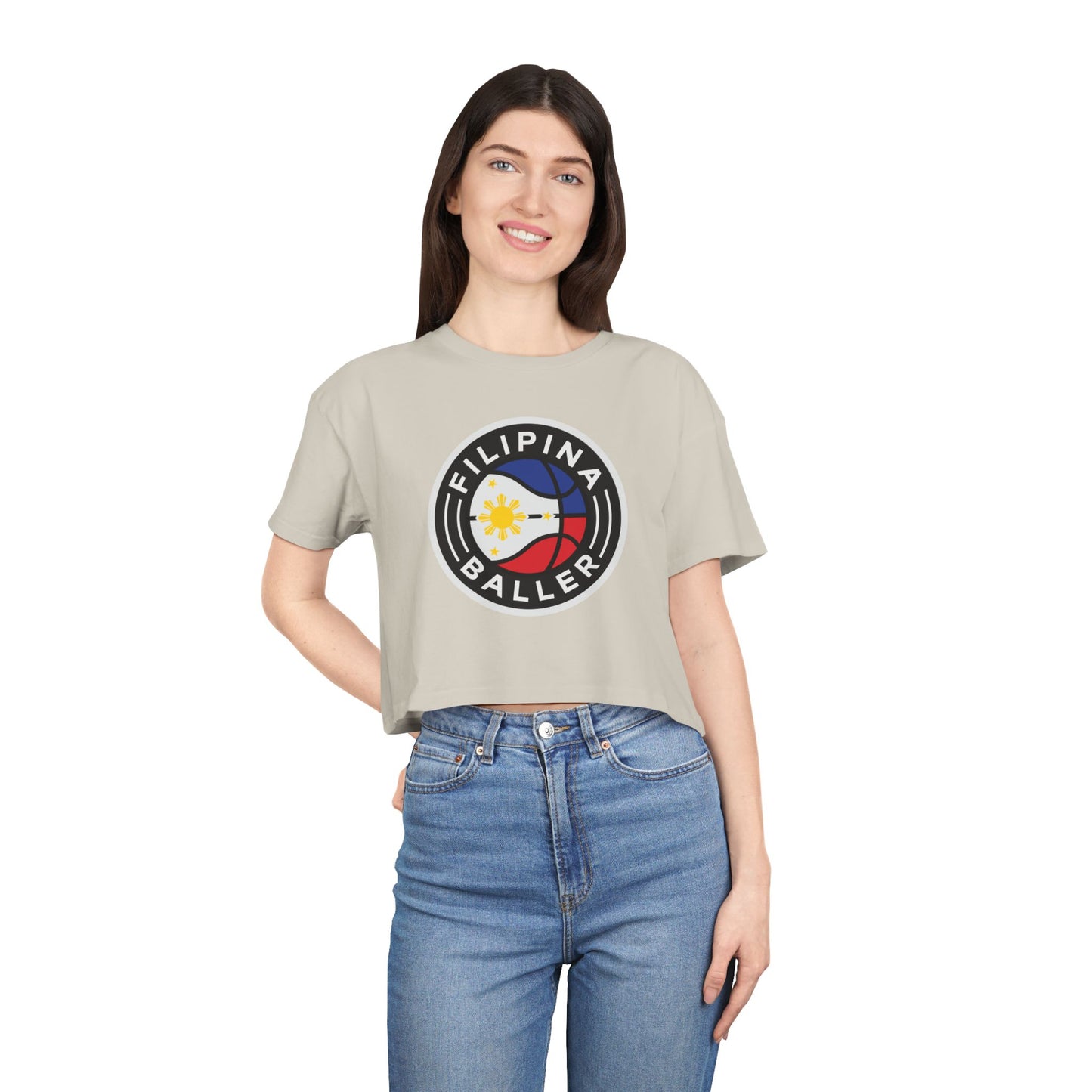 Filipina Baller Starter Icon Women's Crop Tee